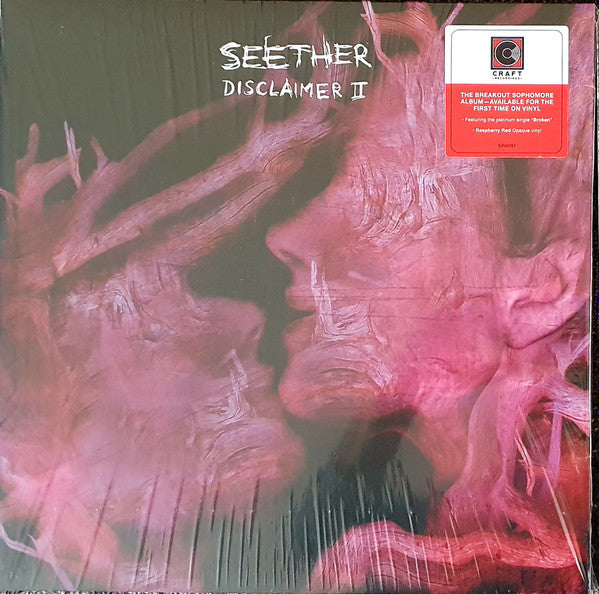 Seether - Disclaimer II (2004) - New 2 LP Record 2021 Craft Recordings Raspberry Red Vinyl - Alternative Rock / Hard Rock - Shuga Records