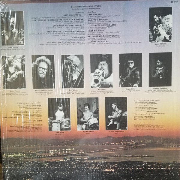 Tower Of Power - Back To Oakland - VG+ LP Record 1974 Warner USA Original Vinyl - Funk / Soul / Jazz-Funk - Shuga Records