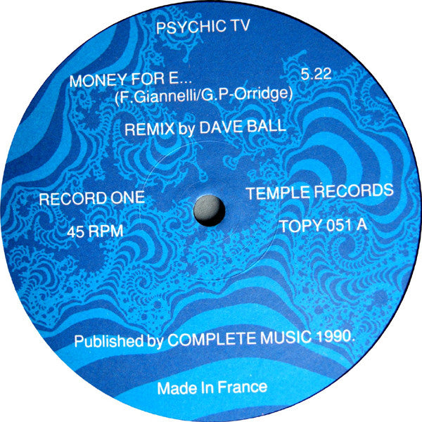 Psychic TV - Beyond Thee Infinite Beat (Ravemaster Mixes) - VG (Record Two ONLY) LP Record 1990 Temple UK Original Vinyl - Electronic / Acid House - Shuga Records