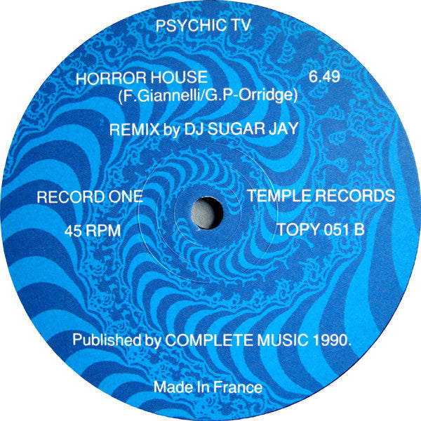 Psychic TV - Beyond Thee Infinite Beat (Ravemaster Mixes) - VG (Record Two ONLY) LP Record 1990 Temple UK Original Vinyl - Electronic / Acid House - Shuga Records