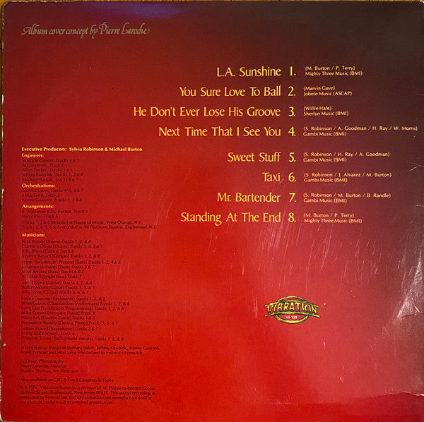 Sylvia Robinson - Sylvia - VG+ LP Record 1976 Vibration USA Vinyl - Soul / Funk - Shuga Records