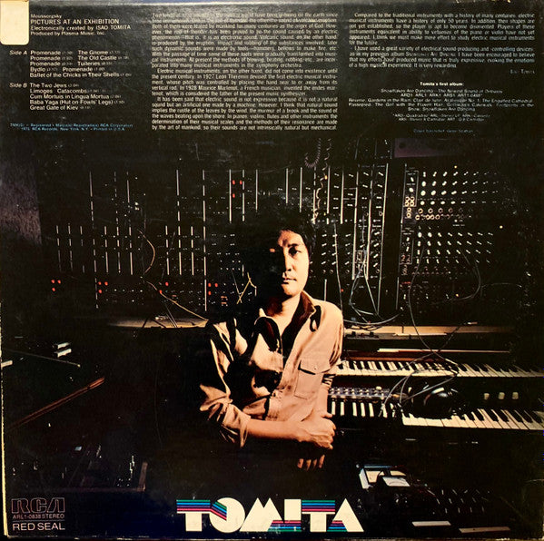 Tomita - Pictures At An Exhibition - Mint- LP Record 1975 RCA USA Vinyl - Electronic / Experimental / Ambient - Shuga Records