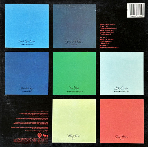 The Belle Stars - The Belle Stars - VG+ LP Record 1983 Warner USA Vinyl - Synth-pop / New Wave - Shuga Records
