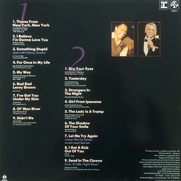 Frank Sinatra - The Voice - VG+ LP Record 1983 Reprise Netherlands Vinyl - Jazz / Pop / Vocal - Shuga Records