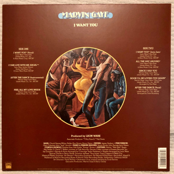 Marvin Gaye - I Want You (1976) - New LP Record 2009 Tamla Marvin Gaye - I Want You (1976) - New LP Record 2009 Tamla