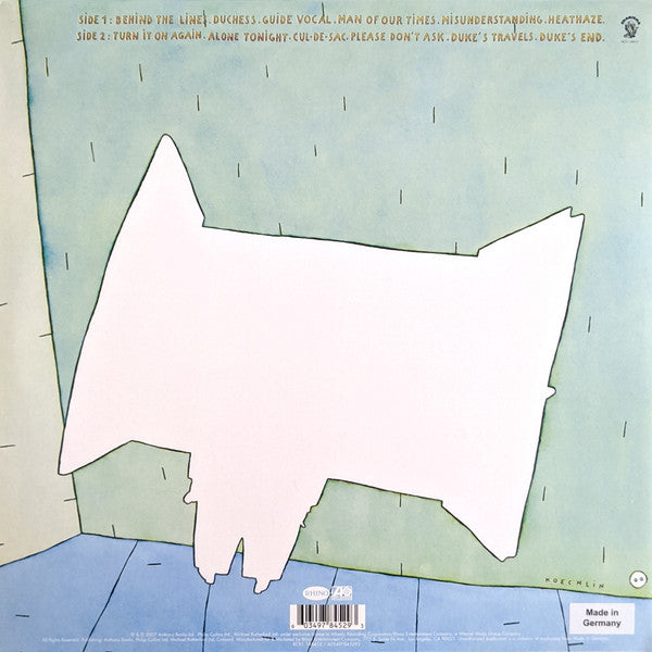 Genesis - Duke (1980) - New LP Record 2021 Charisma Rhino 180 gram White Vinyl - Pop Rock / Prog Rock - Shuga Records
