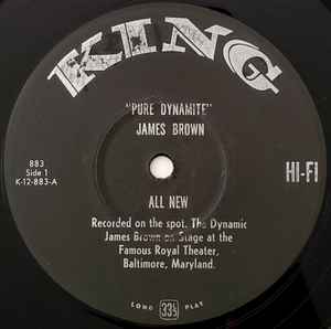 James Brown - Pure Dynamite! Live At The Royal - VG LP Record 1964 King USA Mono Original Press Vinyl - Funk / Soul - Shuga Records