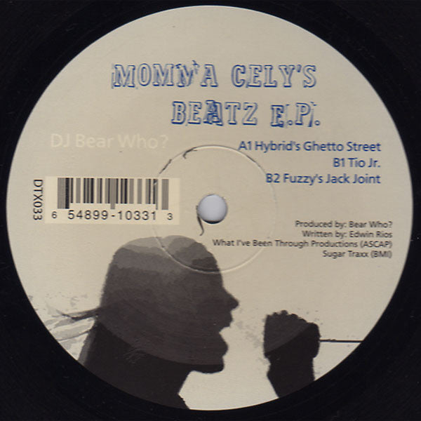 DJ Bear Who ? - Momma Cely's Beatz E.P. - New 12" Single Record 2003 Dust Traxx USA - Chicago House - Shuga Records