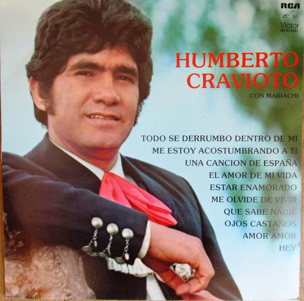 Humberto Cravioto - Humberto Cravioto Con Mariachi - VG+ LP Record