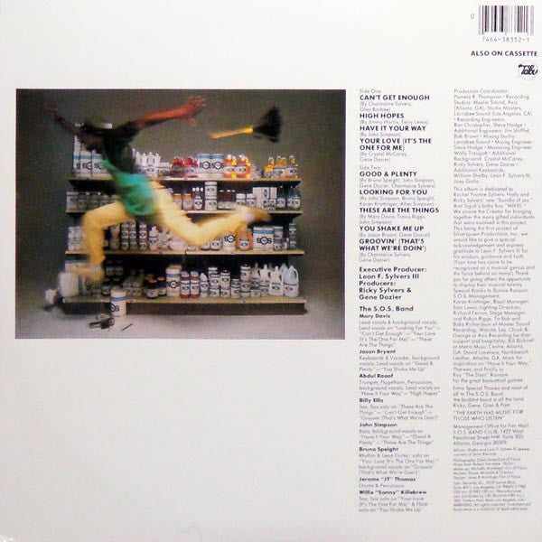 The S.O.S. Band - S.O.S. - VG+ LP Record 1982 Tabu USA Original RARE Vinyl - Funk / Disco / Soul - Shuga Records