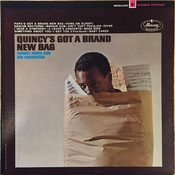 Quincy Jones And His Orchestra - Quincy's Got A Brand New Bag - VG+ LP Record 1965 Mercury USA Original Vinyl - Jazz / Soul-Jazz / Jazz-Funk - Shuga Records