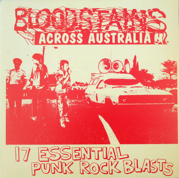 Various - Bloodstains Across Australia (1998) - New LP Record 2024 Bloodstains Australia Vinyl - Punk - Shuga Records