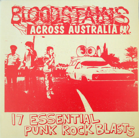 Various - Bloodstains Across Australia (1998) - New LP Record 2024 Bloodstains Australia Vinyl - Punk