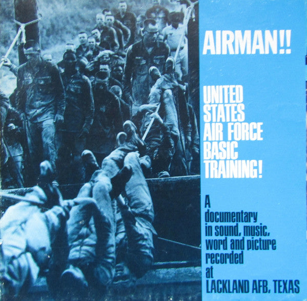 No Artist ‎– Airman!!: United States Air Force Basic Training In Sound! - Mint- LP Record 1969 Documentary Recordings USA Vinyl - Field Recording / Spoken Word / Educational - Shuga Records