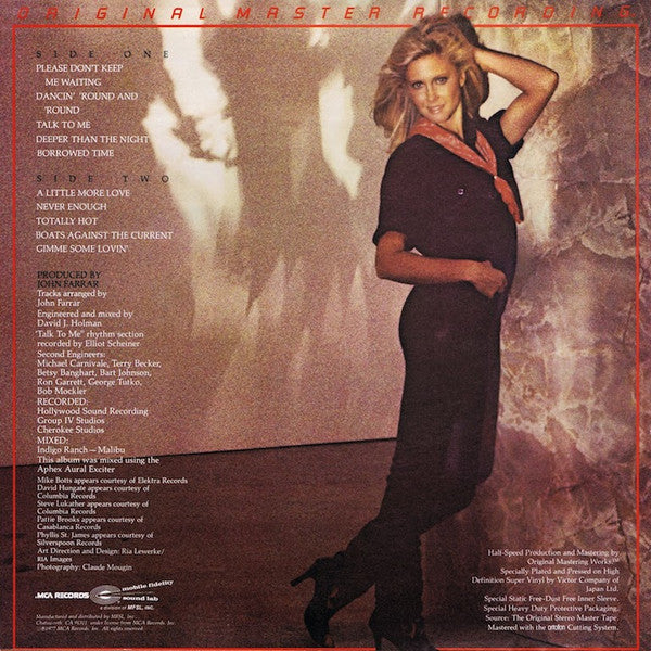 Olivia Newton-John - Totally Hot - Mint- LP Record 1980 MCA Mobile Fidelity Sound Lab Original Master Recording MFSL Japan Vinyl & Insert - Pop Rock - Shuga Records