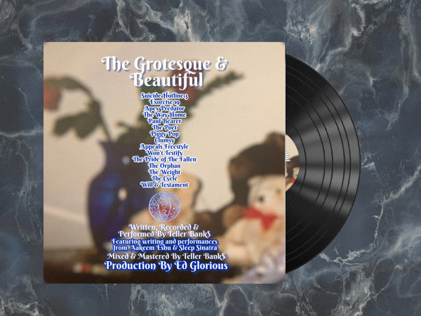 Teller Bank$ - The Grotesque & Beautiful - New LP Record 2020 Self-released USA Vinyl (50 made) - Hip Hop / Boom Bap / Conscious - Shuga Records