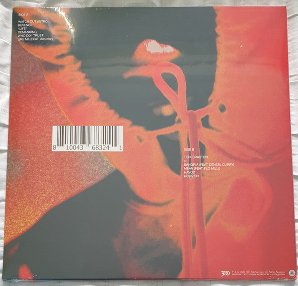$NOT – Beautiful Havoc - Mint- LP Record 2021 Purple & White Swirl Vinyl & Insert- Hip Hop / Cloud Rap / Trap - Shuga Records