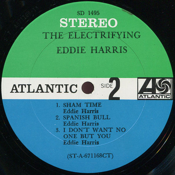 Eddie Harris - The Electrifying Eddie Harris - VG+ LP Record 1968 Atlantic USA Original Vinyl - Jazz / Jazz-Funk - Shuga Records