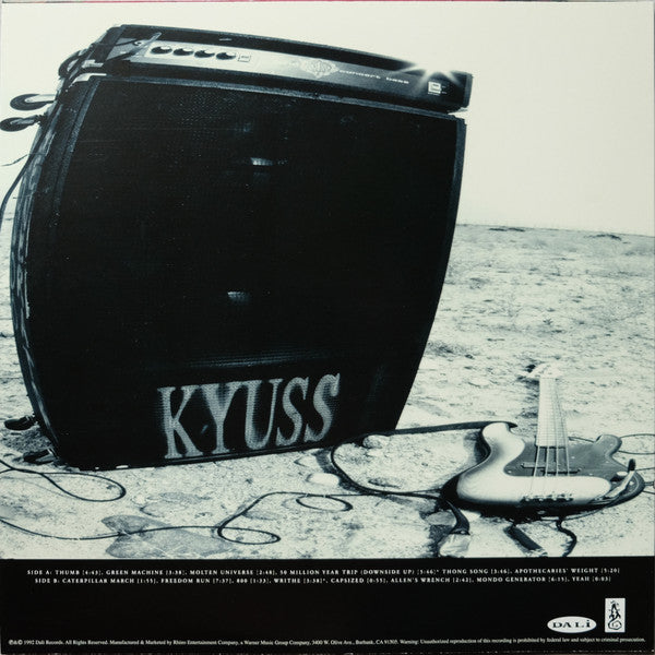 Kyuss - Blues For The Red Sun (1992) - New LP Record 2021 Rhino Dali USA Vinyl - Alternative Rock / Stoner Rock - Shuga Records