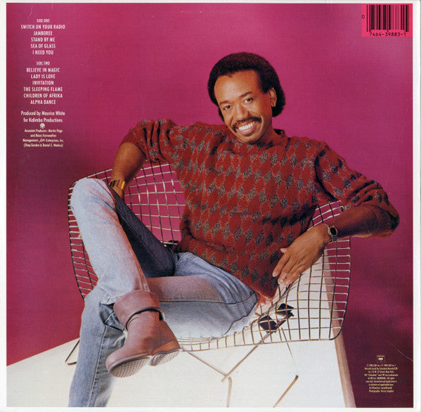 Maurice White - Maurice White - New LP Record 1985 Columbia USA Original Vinyl - Soul / R&B / Synth-pop - Shuga Records