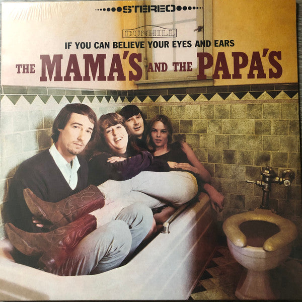 The Mama's And The Papa's - If You Can Believe Your Eyes And Ears (1966) - New LP Record 2025 Geffen Barnes & Noble Green Vinyl & Withdrawn Toilet Cover - Pop Rock / Soft Rock - Shuga Records