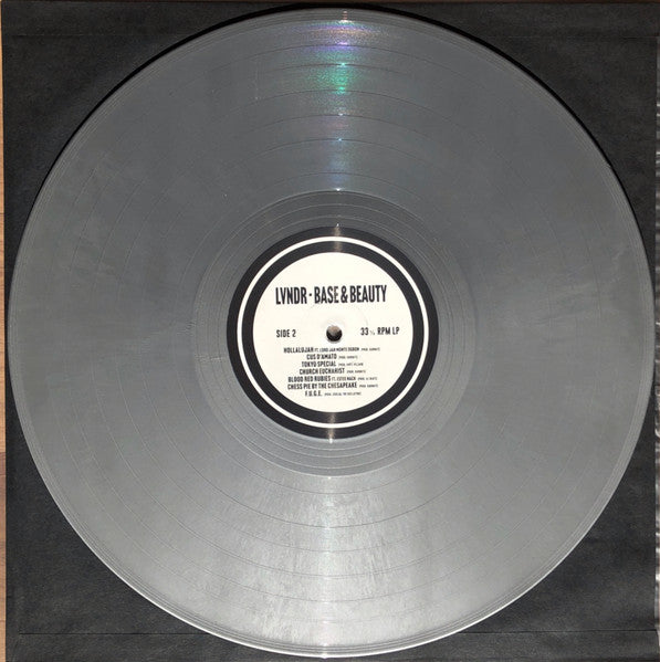 Code Nine - LVNDR - Base & Beauty - New LP Record 2021 FXCK RXP Germany Silver Opaque Edition Vinyl & Insert - Hip Hop - Shuga Records