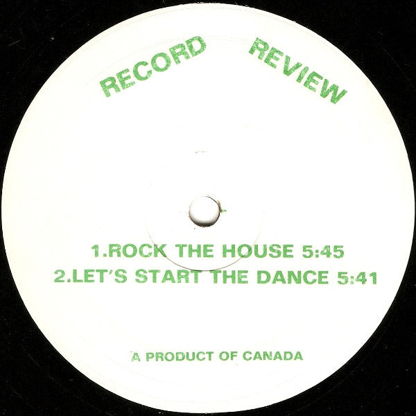 Nicole / Bohannon / Robin Wants Revenge / Heatwave / M-D-Emm Featuring Nasih - Record Review No 1 - VG 12" Single Record 1980s R & R USA Vinyl - House / Acid House / Disco House - Shuga Records