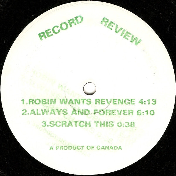Nicole / Bohannon / Robin Wants Revenge / Heatwave / M-D-Emm Featuring Nasih - Record Review No 1 - VG 12" Single Record 1980s R & R USA Vinyl - House / Acid House / Disco House - Shuga Records