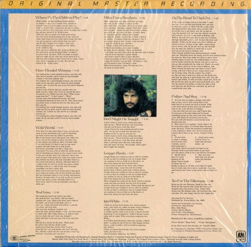 Cat Stevens - Tea For The Tillerman (1970) - VG+ LP Record 1980 MFSL Mobile Fidelity Sound Lab Japan Vinyl - Pop Rock / Soft Rock - Shuga Records