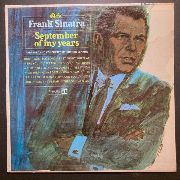 Frank Sinatra - September Of My Years - VG+ LP Record 1965 Reprise USA Original Mono Vinyl - Jazz / Vocal - Shuga Records