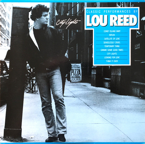Lou Reed - City Lights (Classic Performances By Lou Reed) - VG+ LP Record 1986 Arista USA Vinyl - Glam Rock / Classic Rock - Shuga Records