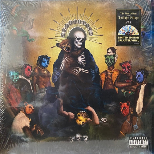 Spillage Village / J.I.D / EarthGang - Spilligion - Mint- LP Record 2021 Dreamville SinceThe80s Spaltter Vinyl - Hip Hop