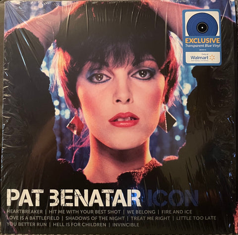 Pat Benatar – Icon (2013) - New LP Record 2021 Capitol Blue Transparent Vinyl - Hard Rock