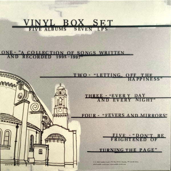 Bright Eyes - Vinyl Box Set - VG+ 7 LP Box Set Record 2003 Saddle Creek USA Vinyl, Insert & Poster - Indie Rock / Pop Rock / Folk Rock - Shuga Records