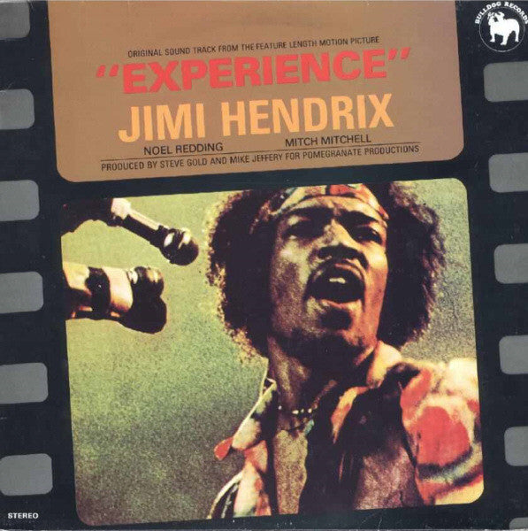Jimi Hendrix - Original Sound Track From The Feature Length Motion Picture “Experience” - VG+ LP Record 1979 Bulldog UK Vinyl - Psychedelic Rock / Blues Rock - Shuga Records