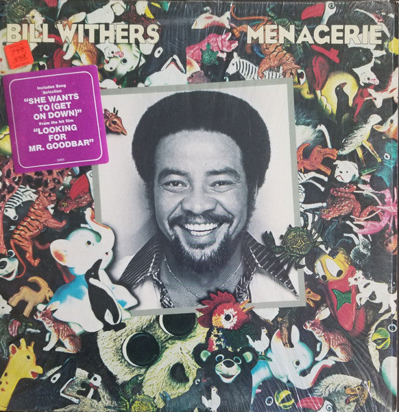 Bill Withers - Menagerie - VG LP Record 1977 Columbia USA Original Vinyl & Hype Sticker - Soul / Rhythm & Blues - Shuga Records