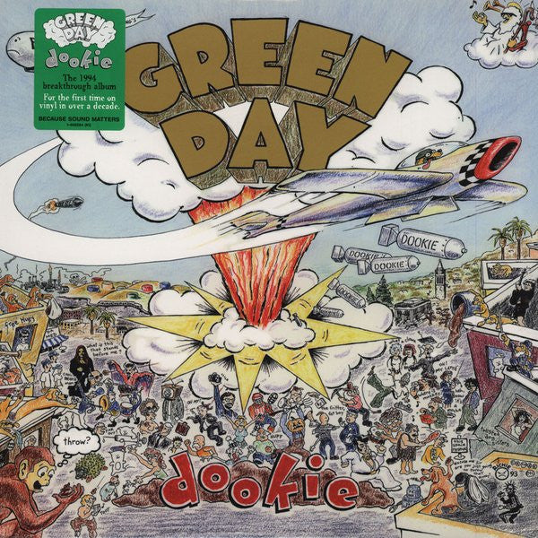 Green Day - Dookie (1994) - New LP Record 2009 Reprise RARE Because Sound Matters Kevin Gray Master Vinyl - Alternative Rock / Pop Punk
