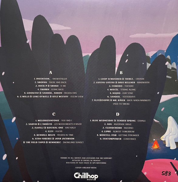 Various - Chillhop Essentials - Winter 2020 - New 2 LP Record 2020 White/Red Marble Vinyl & Numbered - Jazzy Hip-Hop / Instrumental / Lo-Fi / Ambient - Shuga Records