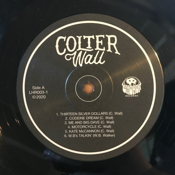 Colter Wall - Colter Wall (2017) - VG+ LP Record 2020 Thirty Tigers La Honda USA Vinyl & Booklet - Country / Folk - Shuga Records