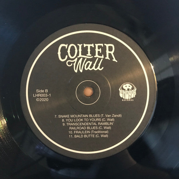 Colter Wall - Colter Wall (2017) - VG+ LP Record 2020 Thirty Tigers La Honda USA Vinyl & Booklet - Country / Folk - Shuga Records