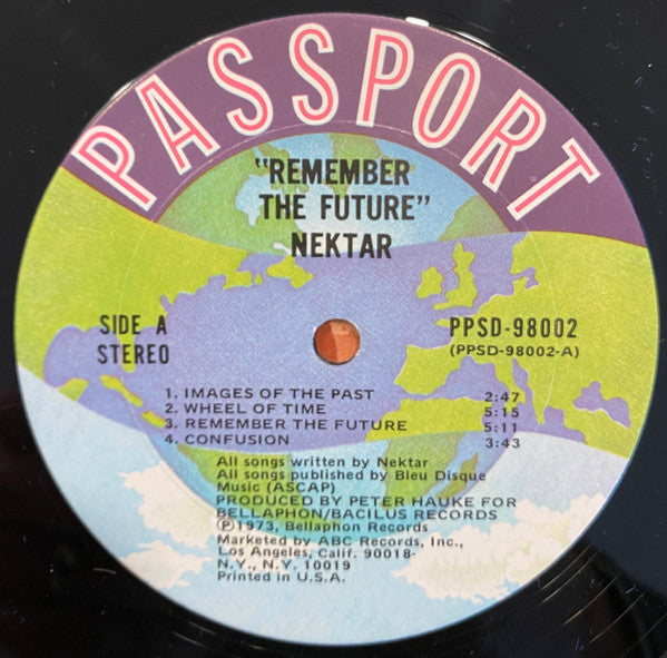Nektar - Remember The Future - VG+ LP Record 1974 Passport USA Original Vinyl - Psychedelic Rock / Space Rock - Shuga Records