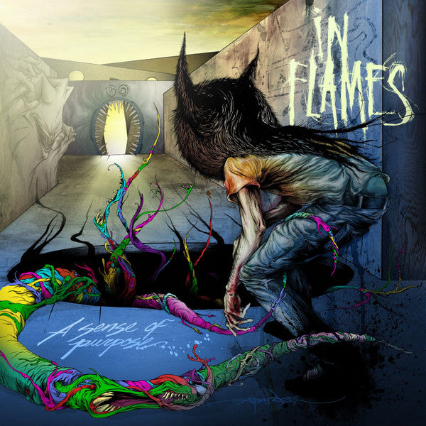 In Flames - A Sense Of Purpose - VG+ LP Record 2008 Koch USA Vinyl - Death Metal - Shuga Records