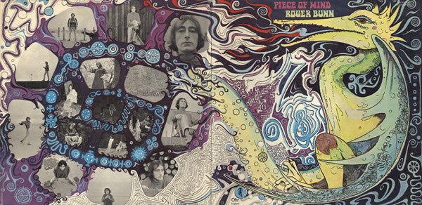Roger Bunn - Piece Of Mind - VG+ LP Record 1971 Ohr Germany Vinyl - Psychedelic Rock / Folk Rock / Space ROck - Shuga Records