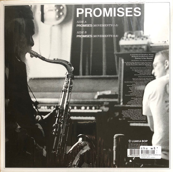 Floating Points, Pharoah Sanders & The London Symphony Orchestra - Promises - Mint- LP Record 2021 Luaka Bop Europe Vinyl & Insert - Jazz / Soul-Jazz / Modal / Electronic - Shuga Records