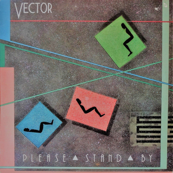 Vector - Please Stand By - VG+ LP Record 1985 Exit USA Vinyl - New Wave / Synth-pop / Electro / Xian - Shuga Records