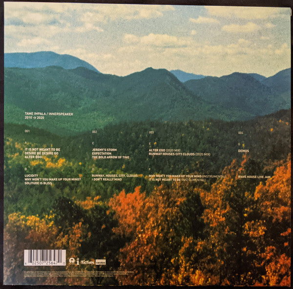 Tame Impala - Innerspeaker (2010 ➝ 2020) - Mint- 4 LP Record Box Set 2021 Modular Vinyl, Book - Psychedelic Rock - Shuga Records