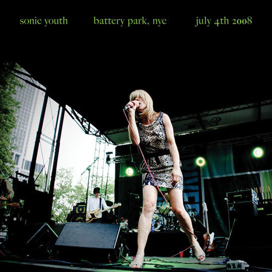 Sonic Youth - Battery Park, NYC July 4th 2008 - Mint- LP Record 2009 Matador USA Vinyl & Poster - Indie Rock / Experimental / Noise Rock - Shuga Records