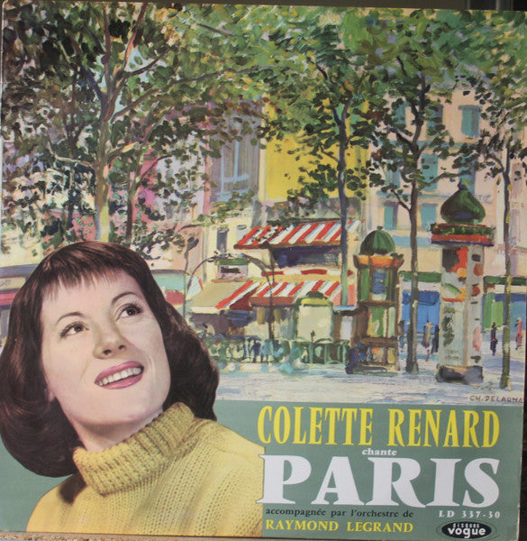 Colette Renard - Chante Paris - VG+ LP Record 1957 Disques Vogue France Vinyl - Pop / Chanson - Shuga Records