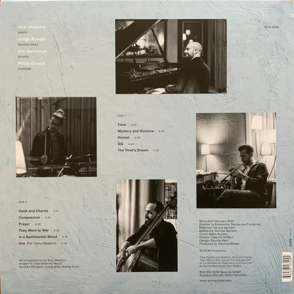 Shai Maestro - Human - Mint- LP Record 2021 ECM German 180 Vinyl - Contemporary Jazz - Shuga Records