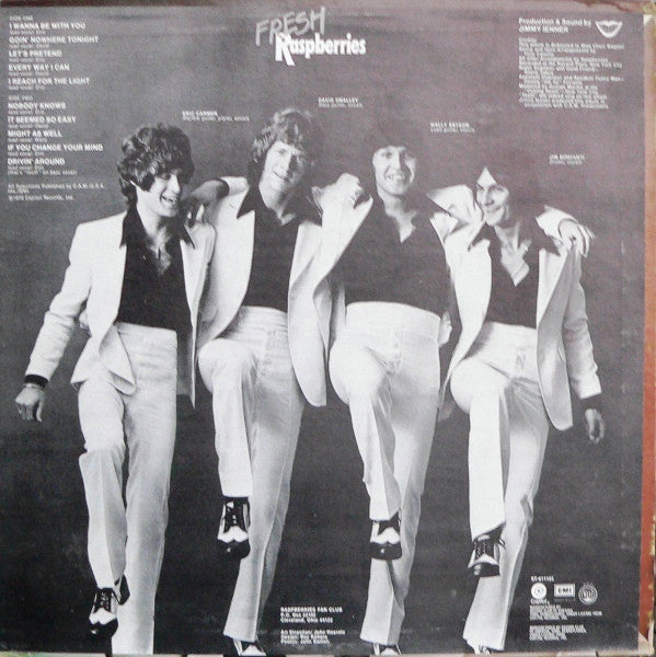 Raspberries - Fresh - VG+ LP Record 1972 Capitol Club Edition USA Vinyl - Power Pop / Pop Rock - Shuga Records